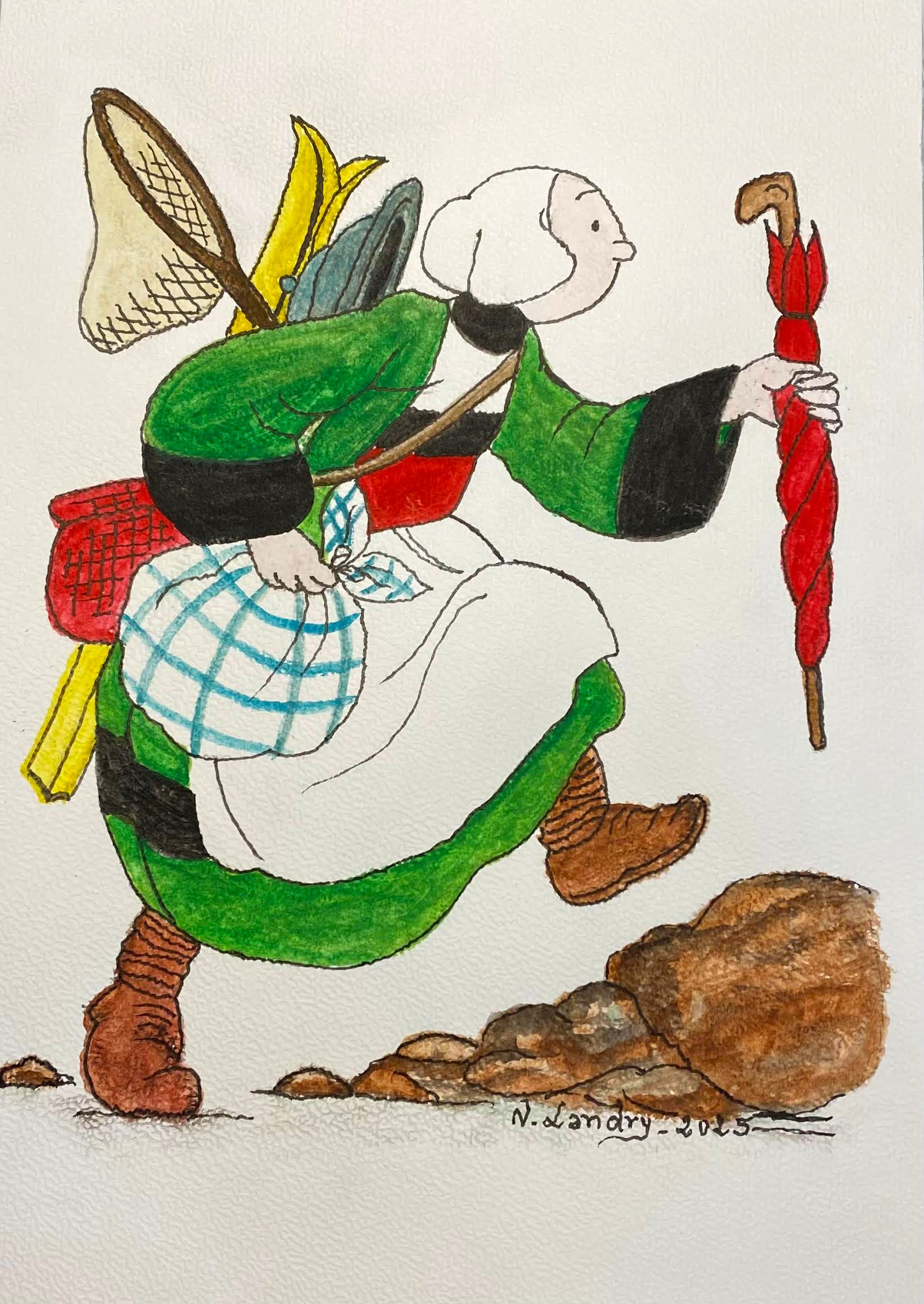 Bécassine Hiking