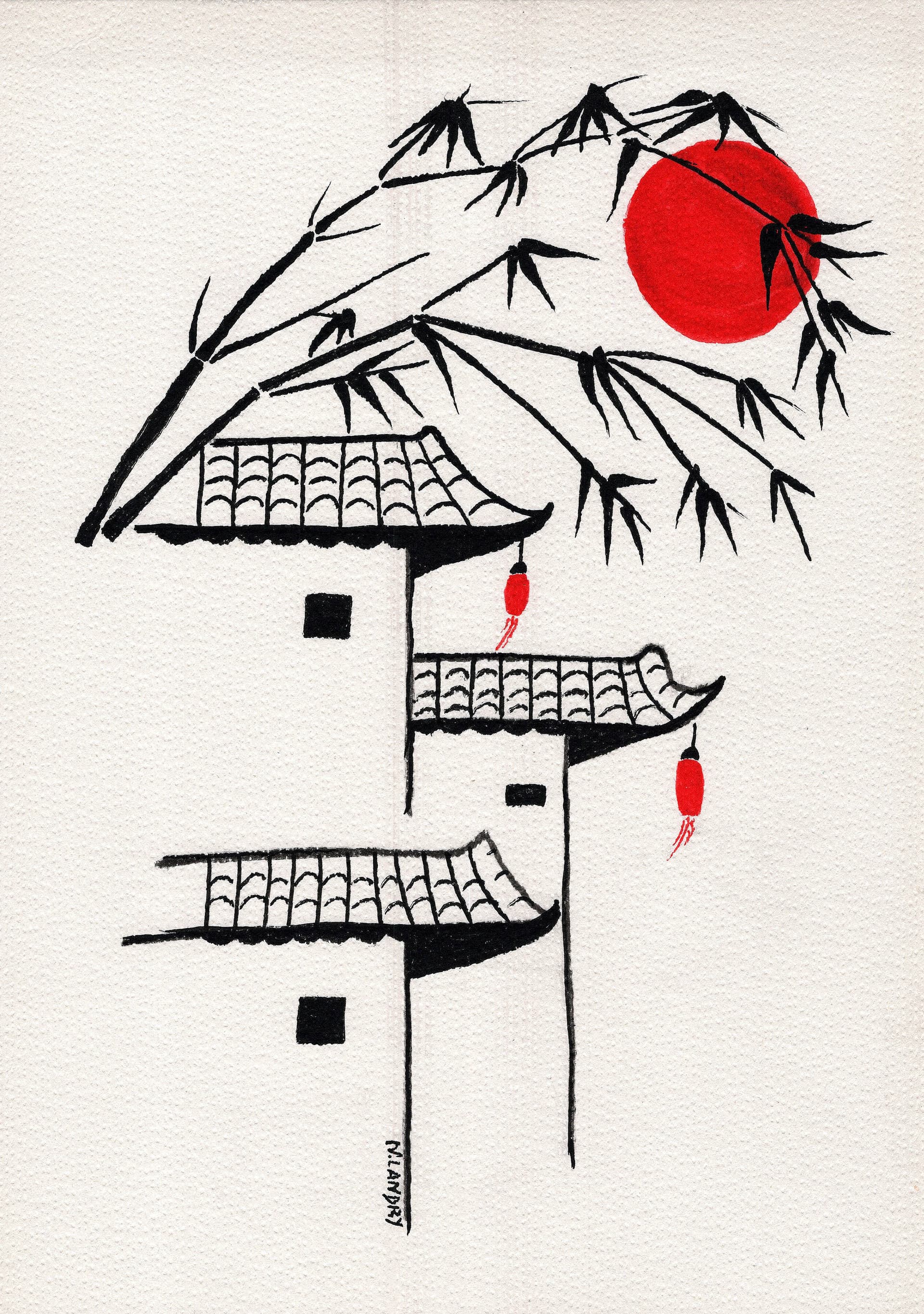 Oriental Pagodas