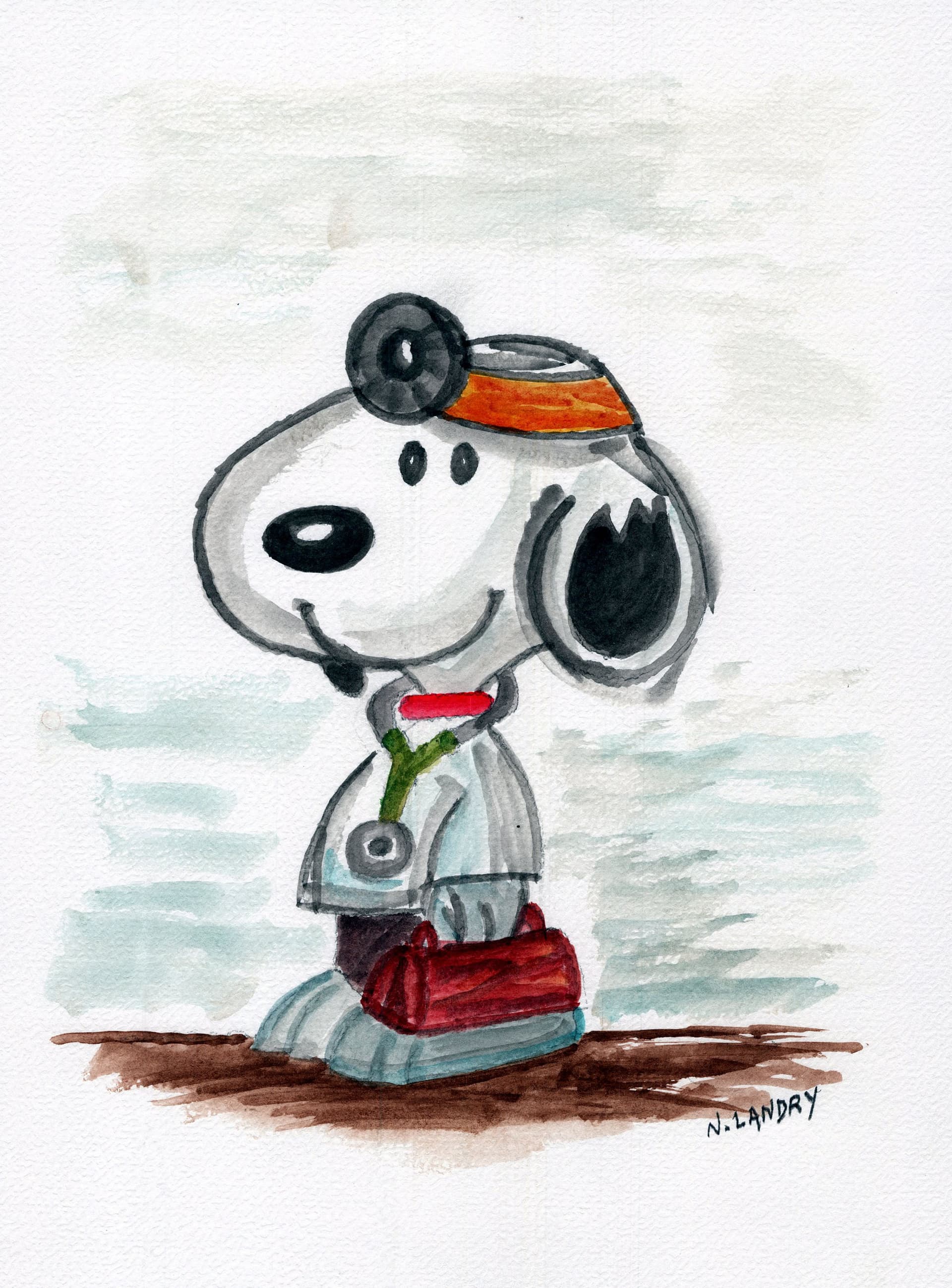 Snoopy as a Doctor